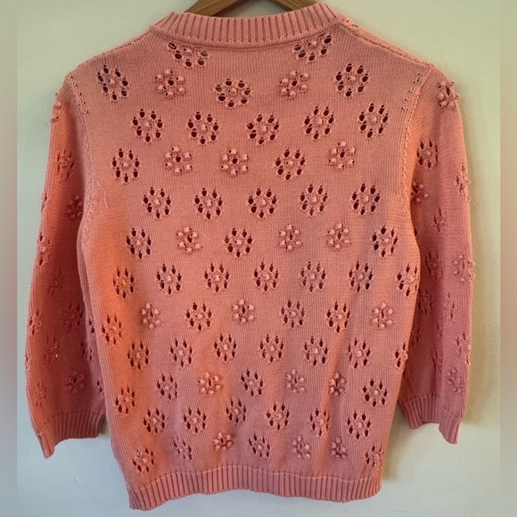 VALENTINO Made in Italy Knit Cardigan 🌸
Size: L
Color: Soft Pink - Picture 6 of 10